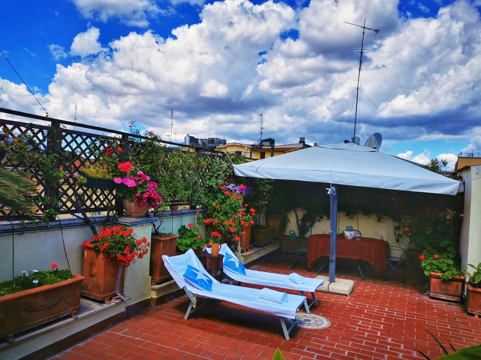 Готель Attic Garden Рим Екстер'єр фото