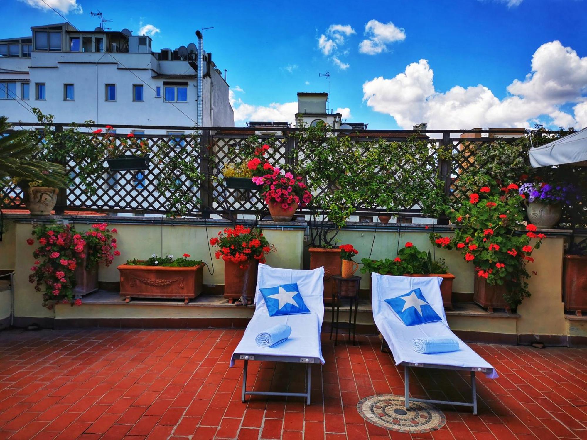 Готель Attic Garden Рим Екстер'єр фото